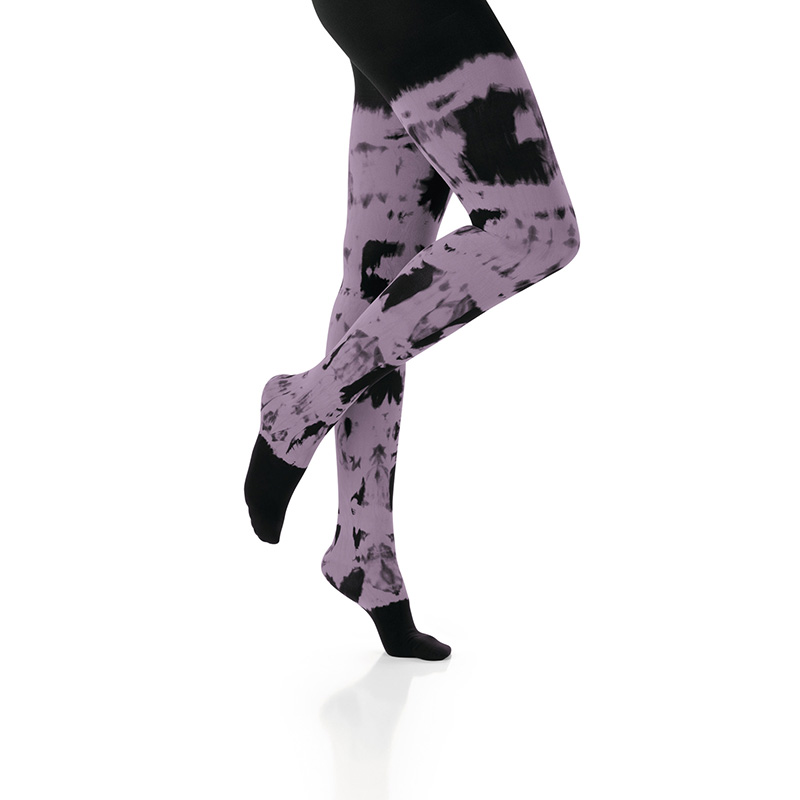 Batik Schwarz-Cosy Violet Batik Schwarz-Cosy Violet