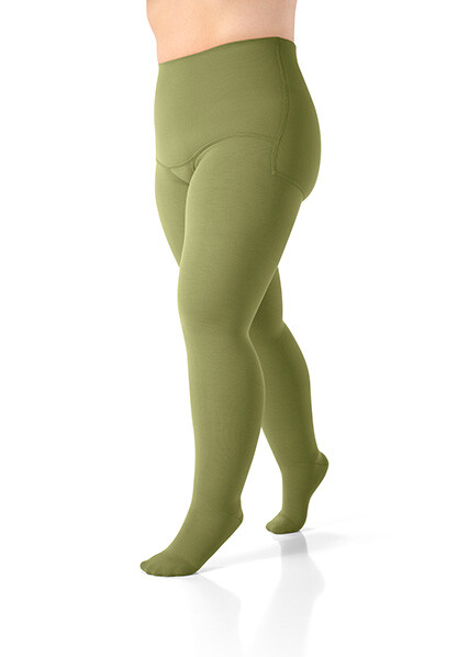 Pure Olive Flachstrick