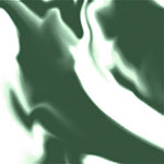 Färgskala med batikmönster i grönt och vitt