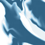 Färgskala med batikmönster i mörkblå och vitt