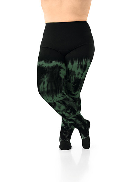 Strong Green Batik Schwarz