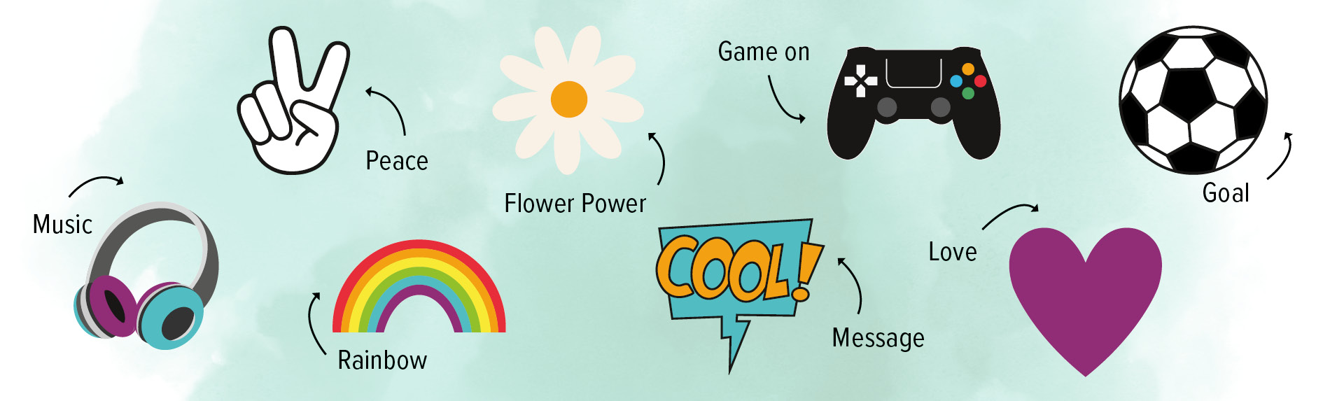 Concepts pour enfants cicatrice avec nouveaux thermocollants