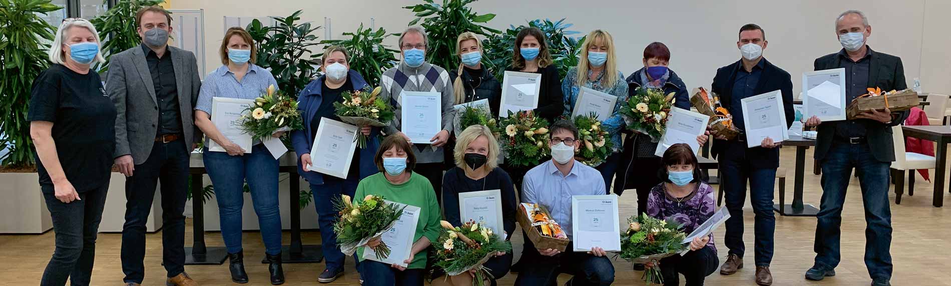 Juzo dankt langjährigen Mitarbeitenden