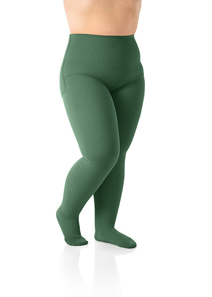 Strong Green Flachstrick Strumpfhose Strong Green Flachstrick