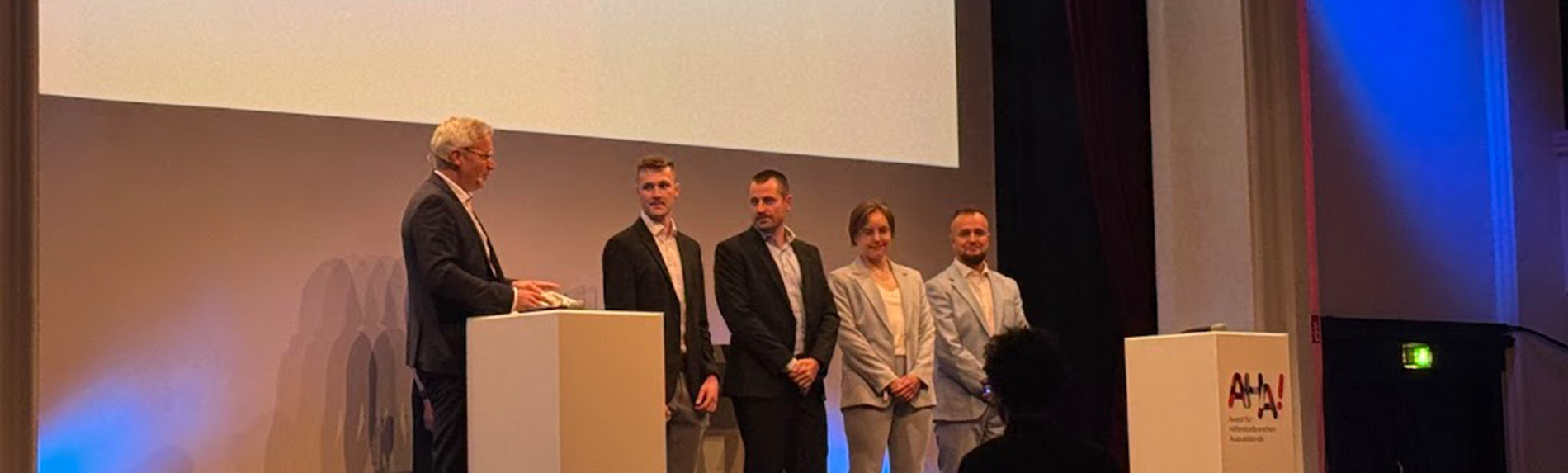 AHA! Förderpreis 2025 für Juzo Azubi