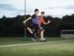Zwei Fußballer beim Fußballspiel
