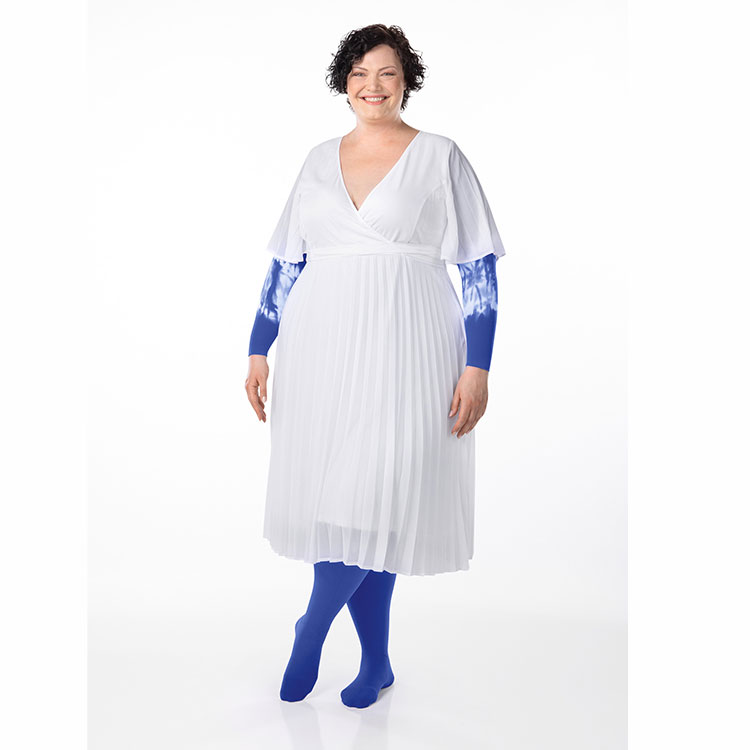 Trend Colour Beautiful Blue Batik White