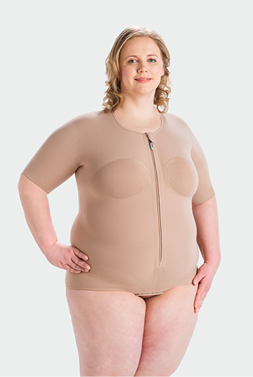 Image du produit Bandage thoracique de compression Juzo version Body Femme portant un bandage thoracique de compression Juzo version Body