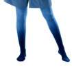 Dip Dye Blau