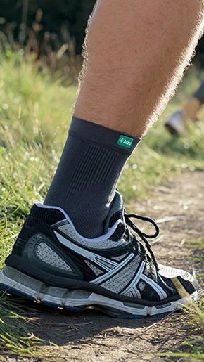 Bandage Man med Juzo-bandage