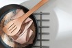 Stocking Sesame in a pan