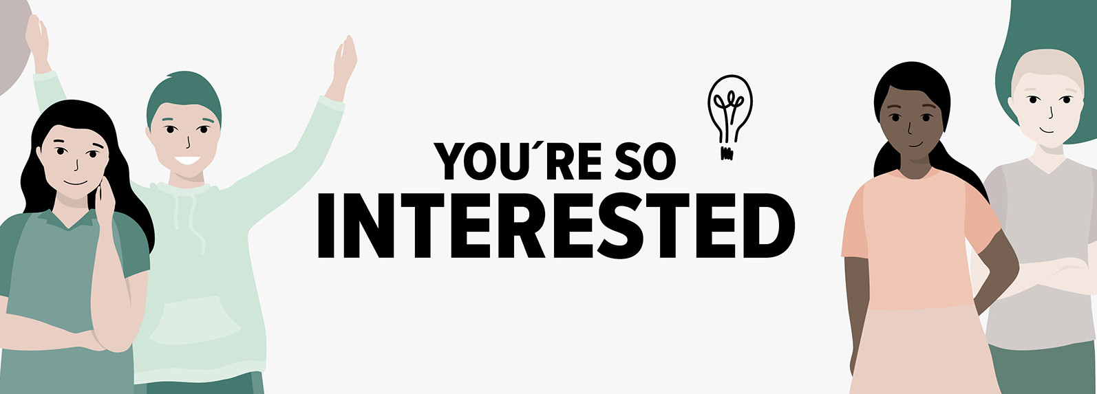 Gruppenbild Cafeteria You´re so interested