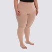 Model - bermuda pants + above-knee compression stocking