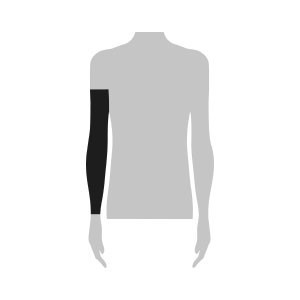 Manchon avec bord tricot