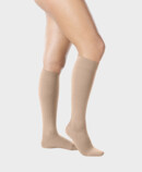 4. Juzo Intenso below-knee stockings with closed toes, in Almond Juzo Intenso below-knee stockings with closed toes, in Almond