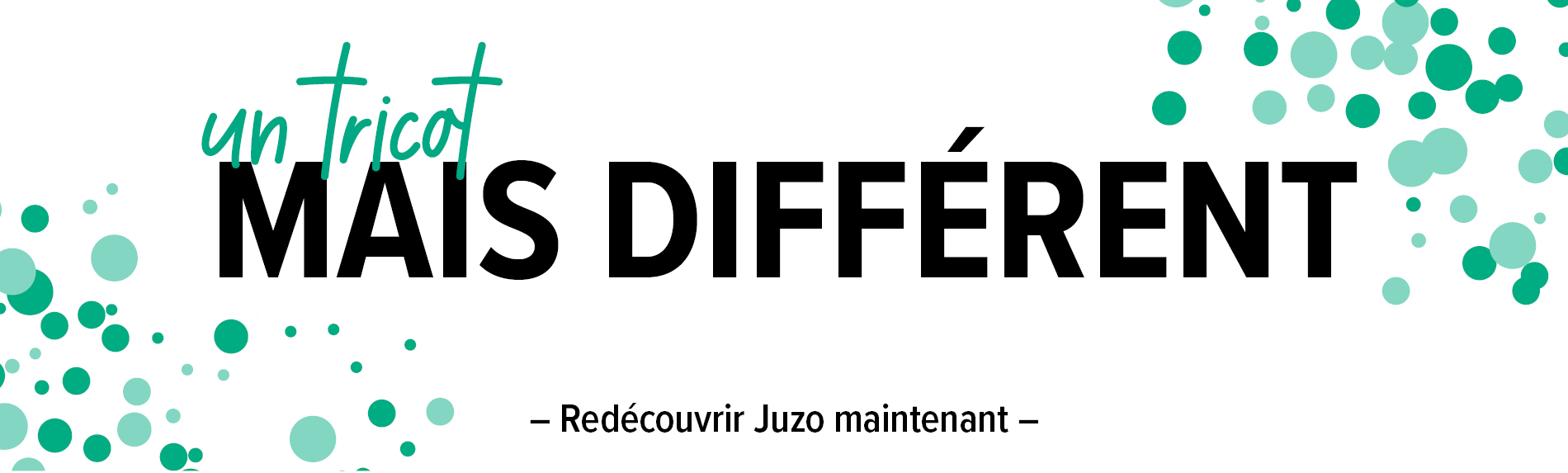 un tricot MAIS DIFFÉRENT